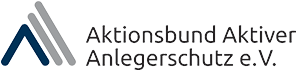 Logo des Aktionsbund Aktiver Anlegerschutz e.v. bestehend aus drei stilisierten Buchstaben A hintereinander.